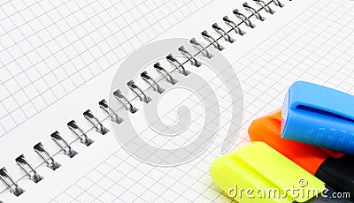 Ring Binder Background Detail Stock Photo