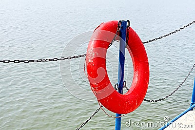 Ring-buoy Stock Photo