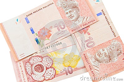 Ringgit currency, Malaysia Stock Photo