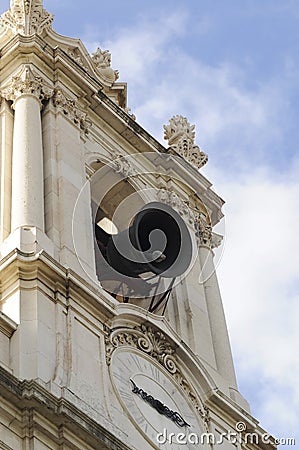 Ringing Bell Stock Photo