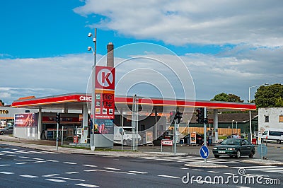 Circle K Gas Station Editorial Stock Photo