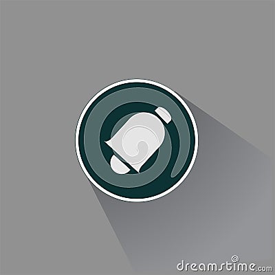 Ringtone icon for mobile platform Stock Photo