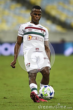 RIO, BRAZIl, 2023, Brazilian Cup, Fluminense vs Paysandu Editorial Stock Photo