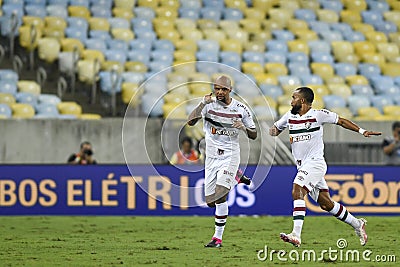 RIO, BRAZIl, 2023, Brazilian Cup, Fluminense vs Paysandu Editorial Stock Photo