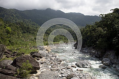 Rio Cangrejal Stock Photo