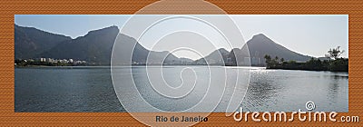 Rio de Janeiro big portrait. Stock Photo