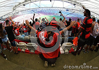 Fans Soccer Editorial Stock Photo