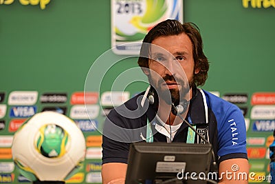 Player Pirlo Editorial Stock Photo