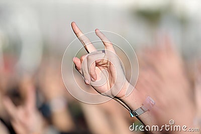 Rockers - Rock in Rio Editorial Stock Photo