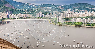 Rio de Janeiro city view Editorial Stock Photo