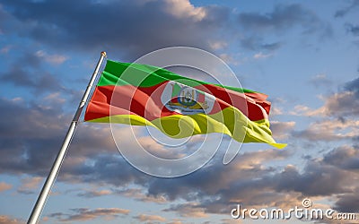 Rio Grande do Sul flag Stock Photo