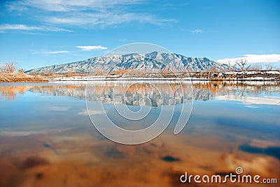 Rio grande river Stock Photo