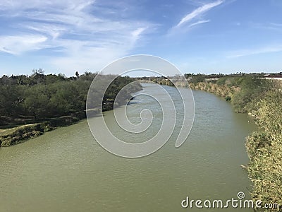 Rio Grande river Stock Photo