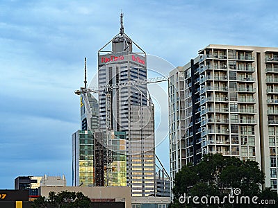Rio Tinto Office Tower, Perth, Western Australia Editorial Stock Photo