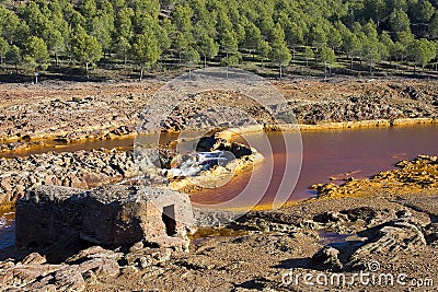 Rio Tinto, Spain Stock Photo