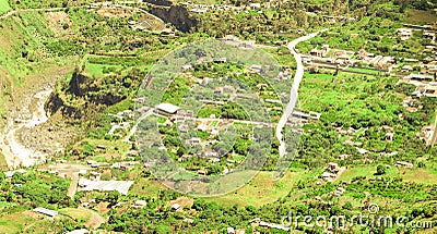 Rio Verde Aerial Shot Stock Photo