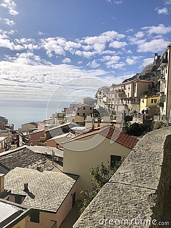 Riommagiore, Cinque Terre, Italy, Europe Stock Photo