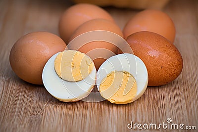 Group of Eggs Stock Photo