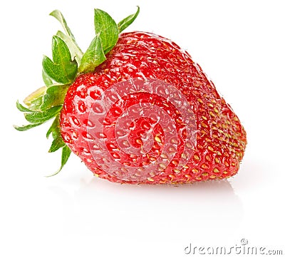 Ripe fresh strawberry Stock Photo