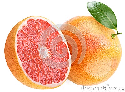 Ripe grapefruit. Stock Photo