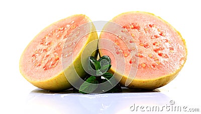 Ripe guava Stock Photo