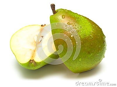 Ripe juicy pear 2 Stock Photo