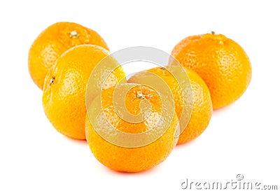 Ripe mandarines Stock Photo