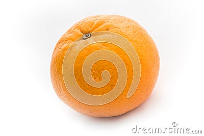 Ripe mandarines isolated on a white background Stock Photo