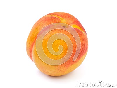 Ripe peach fruit Stock Photo