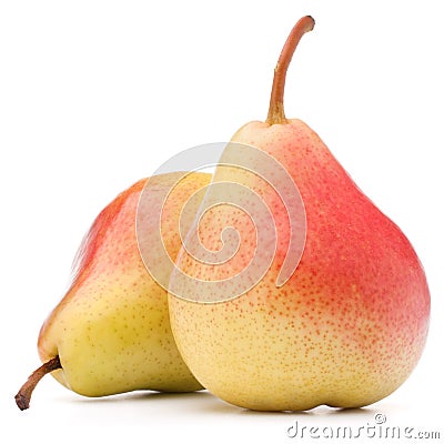 Ripe pear fruit Stock Photo