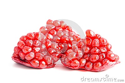 Ripe pomegranate Stock Photo