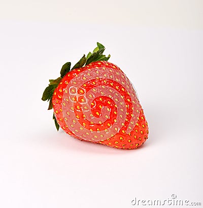 Ripe strawberry Stock Photo