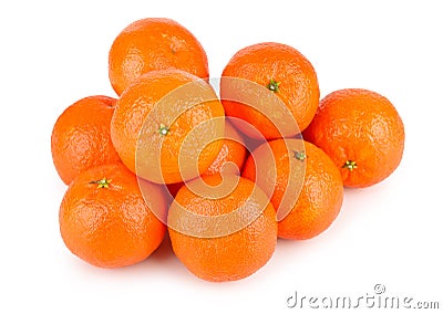 Ripe tasty tangerines Stock Photo