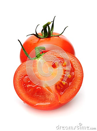 Ripe Tomatoes Stock Photo