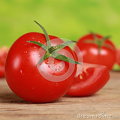 Ripe Tomatoes Stock Photo