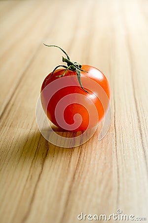 Ripe whole tomato Stock Photo