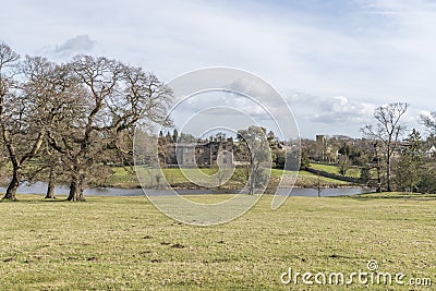 Ripley Castle in North Yorkshire, England Stock Photo