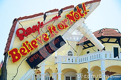 Ripleys Believe it or Not in Branson MO Editorial Stock Photo
