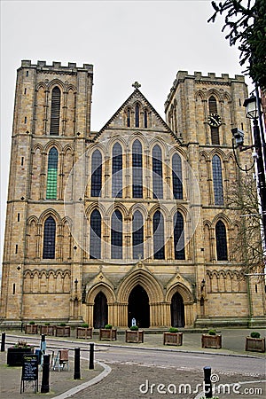 Ripon Cathedral, North Yorkshire, England. Editorial Stock Photo