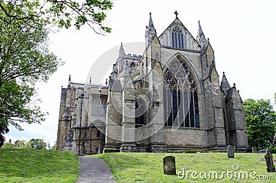 Ripon cathedral Stock Photo