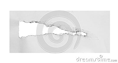 Ripped and Torn paper Stock Photo