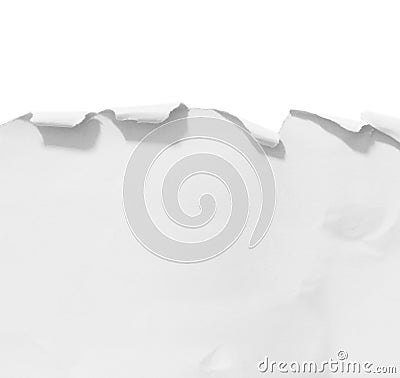 Ripped and Torn paper Stock Photo