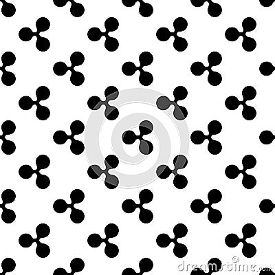 ripple icon in Pattern style Stock Photo