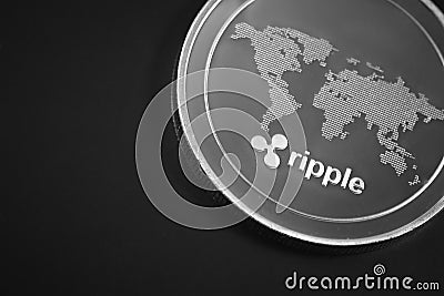 Ripple logo Editorial Stock Photo