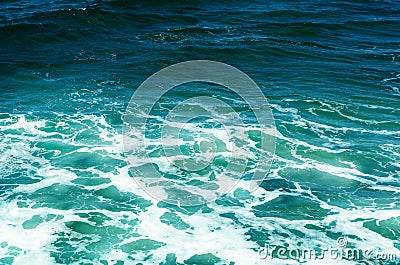 Rippled ocean water Stock Photo