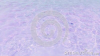 Rippled pattern of clean water in a purple swimming pool for background Stock Photo