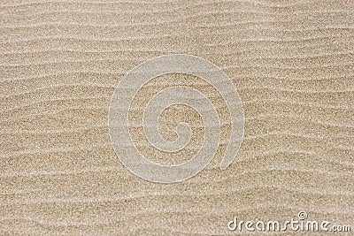Rippled sand Stock Photo