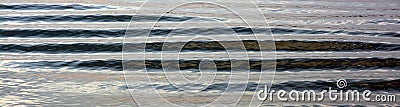 Ripples on calm water Stock Photo