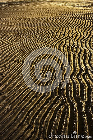 Rippling sands Stock Photo