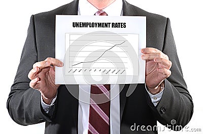 Rising unemployment rates Stock Photo